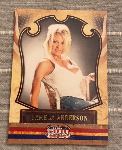 2011 Panini Americana #D21 Pamela Anderson — front