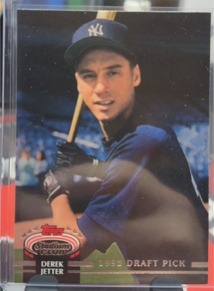 1992 Topps Stadium Club #117 Derek Jeter — front