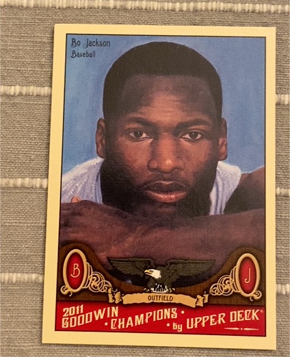 2011 Upper Deck Goodwin Champions #15 Bo Jackson — front