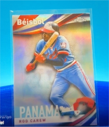 2021 Topps Chrome Beisbol #B-5 Rod Carew — front