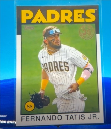 2021 Topps Update #86B-9 Fernando Tatis Jr. — front