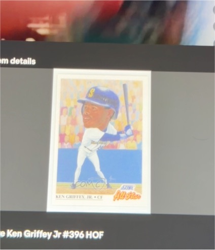 1991 Score #396 Ken Griffey Jr — front