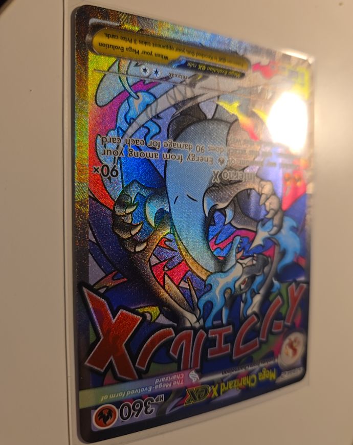 Mega Charizard X ex 023 Me: Mega Evolution Promo Holo — front