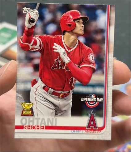 2019 Topps Opening Day #100 Shohei Ohtani — front