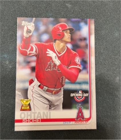 2019 Topps Opening Day #100 Shohei Ohtani — front