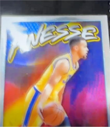 2023-24 Topps Chrome Finesse #F-24 Stephen Curry — front