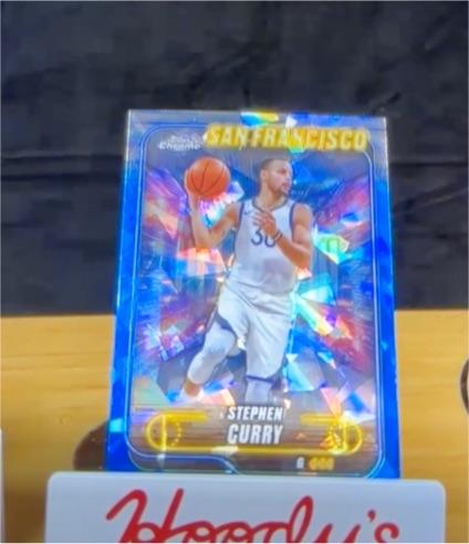 2024-25 Topps Chrome #187 Stephen Curry — front