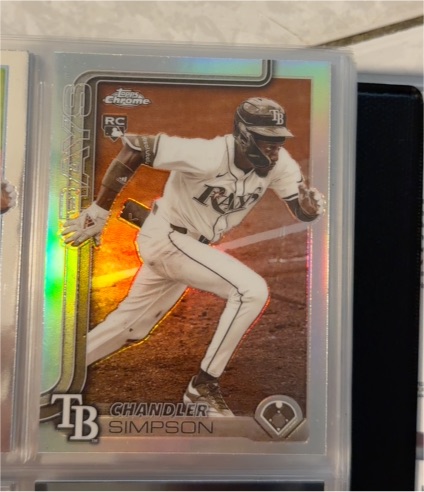2025 Topps Chrome Update #USC179 Chandler Simpson — front