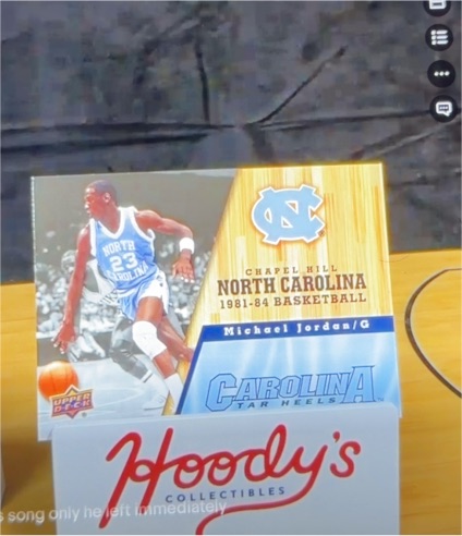 2010-11 Upper Deck North Carolina #43 Michael Jordan — front