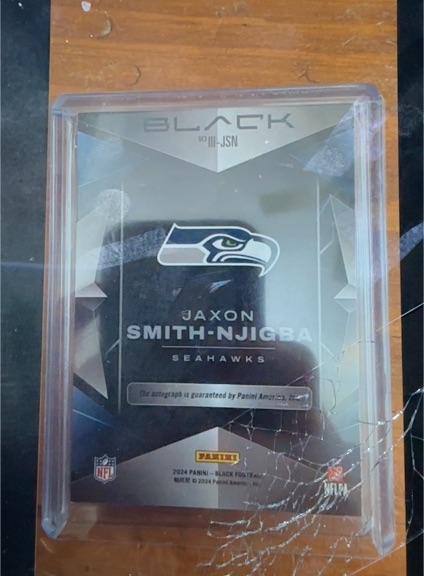 2024 Panini Black #JSN Jaxon Smith-Njigba — front