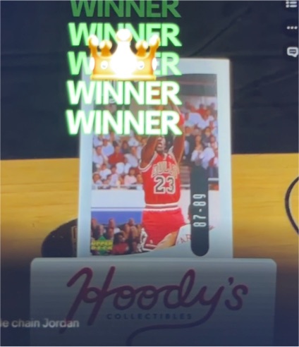 1987-88 Upper Deck #87-89 Michael Jordan — front