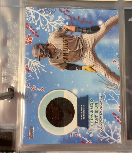 2023 Topps Holiday Relics #RC-FT Fernando Tatis Jr. — front
