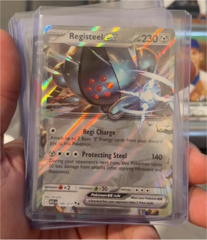 2024 Pokémon Ascended Heroes #145 Registeel ex — front