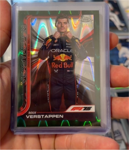 2025 Topps Chrome Formula 1 #1 Max Verstappen — front