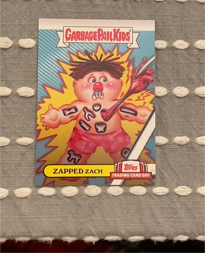 2024 Topps Garbage Pail Kids #GP15 Zapped Zach — front