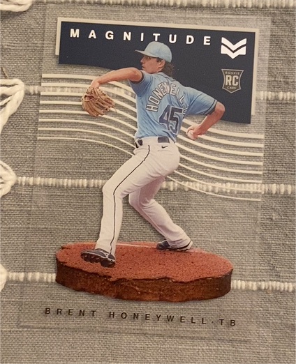 2021 Panini Chronicles Magnitude #38 Brent Honeywell — front