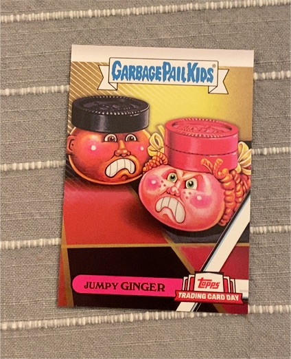 2024 Topps Garbage Pail Kids Kids At Play #89a Jumpy Ginger — front