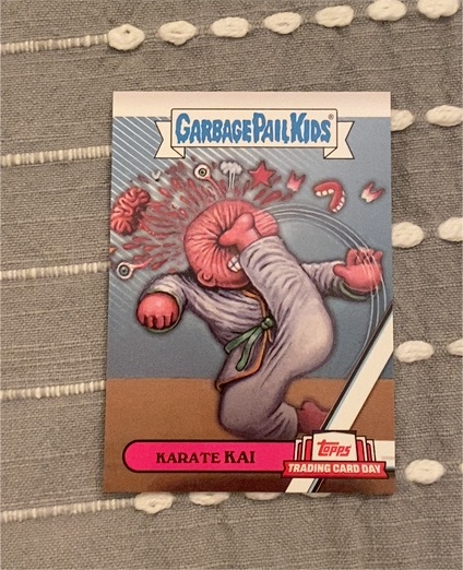 2024 Topps Garbage Pail Kids International Trading Card Day #NTCD-GP10 Karate Kai — front
