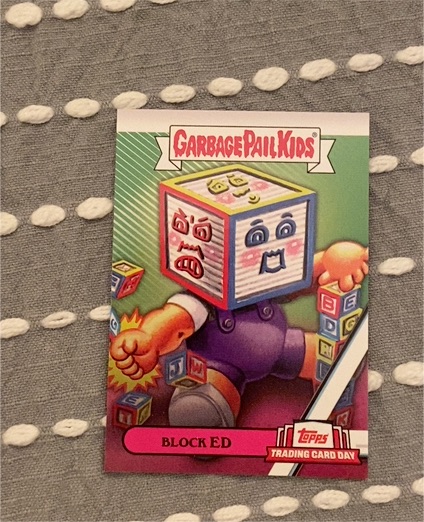 2024 Topps Garbage Pail Kids Kids At Play #5a Block Ed — front