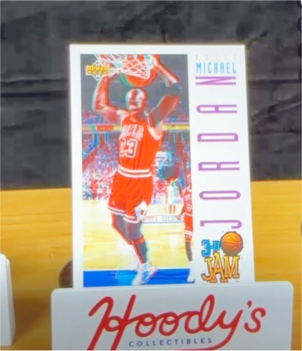 1993-94 Upper Deck Pro View 3D #91 Michael Jordan — front