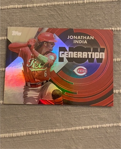 2022 Topps Series 2 Generation Now #GN-39 Jonathan India — front