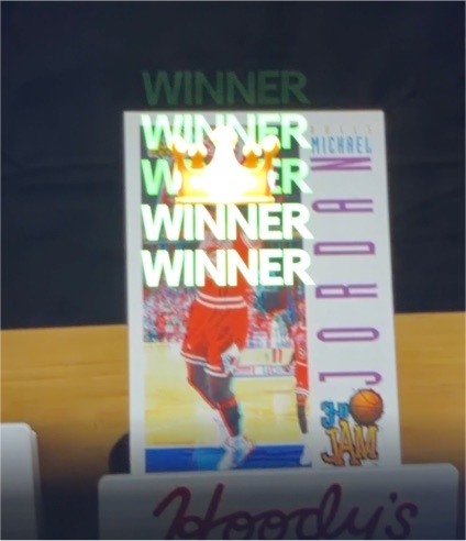 1993 NBA Hoops #30 Michael Jordan — front