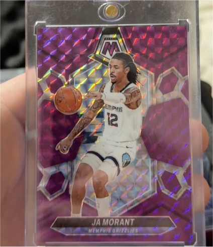 2023-24 Panini Mosaic #127 Ja Morant — front