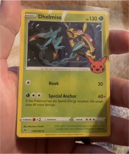 2023 Pokémon Trick Or Trade #19 Dhelmise — front