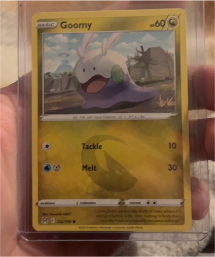 2022 Pokémon Sword & Shield Lost Origin #132 Goomy — front