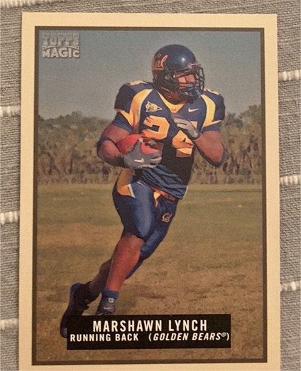 2009 Topps Magic #38 Marshawn Lynch — front
