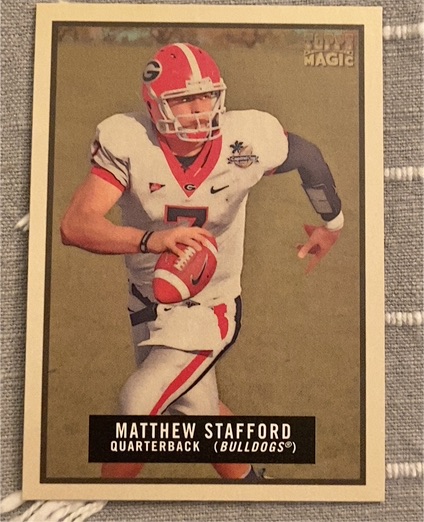 2009 Topps Magic #77 Matthew Stafford — front