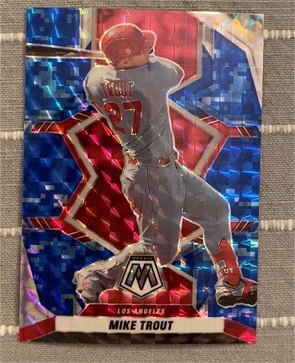 2022 Panini Mosaic #98 Mike Trout — front
