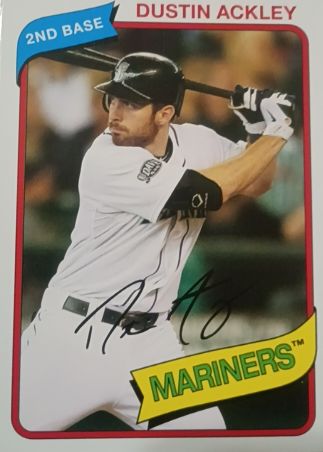 2012 Topps Archives #149 Dustin Ackley Seattle Mariners — front