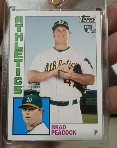 2012 Topps Archives #192 Brad Peacock — front