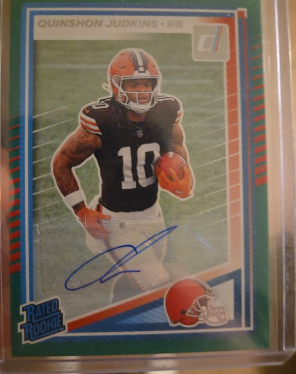 2025 Panini Donruss #330 Quinshon Judkins — front