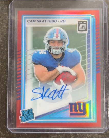 2025 Panini Donruss Optic #228 Cam Skattebo — front