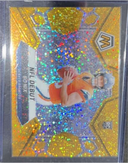 2024 Panini Mosaic NFL Debut Bo Nix — front