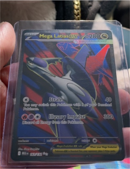 2025 Pokemon TCG #163 Mega Latias EX — front