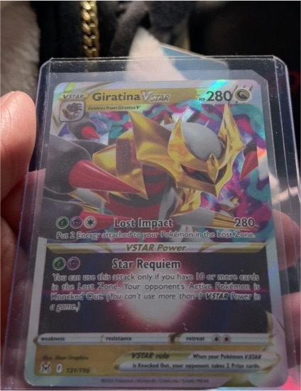 2022 Pokémon TCG Sword & Shield Lost Origin #131 Giratina VSTAR — front