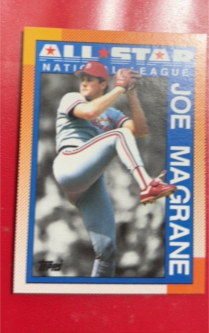 1990 Topps #406 Joe Magrane — front