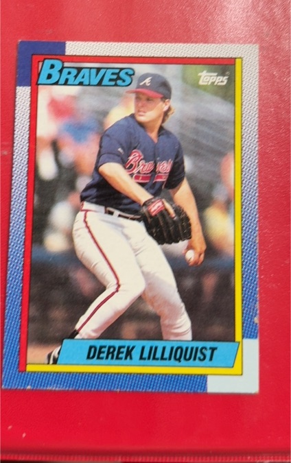 1990 Topps #282 Derek Lilliquist — front