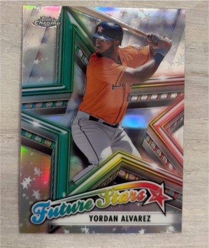 2021 Topps Chrome #FS-8 Yordan Alvarez Future Stars — front