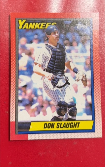 1990 Topps #26 Don Slaught — front