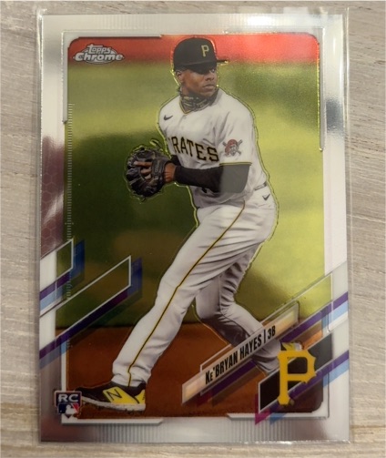 2021 Topps Chrome #191 Ke'Bryan Hayes — front