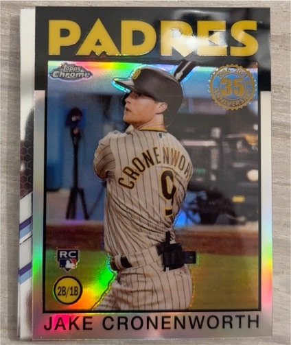 2021 Topps Chrome #86BC-18 Jake Cronenworth — front