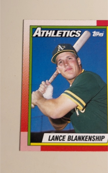 1990 Topps #132 Lance Blankenship — front