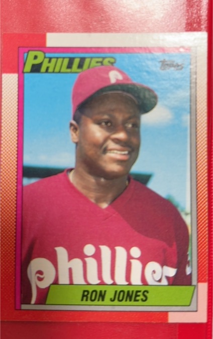 1990 Topps #129 Ron Jones — front