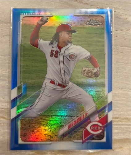 2021 Topps Chrome #31 Luis Castillo — front