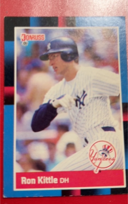1988 Donruss #422 Ron Kittle — front