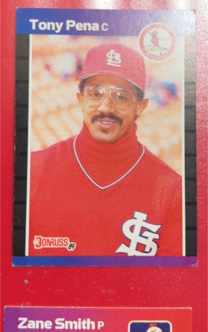 1989 Donruss #c Tony Pena — front
